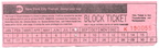 A block ticket I received while trying to get to Penn Station to catch my Amtrak train to Boston on August 8, 2007.