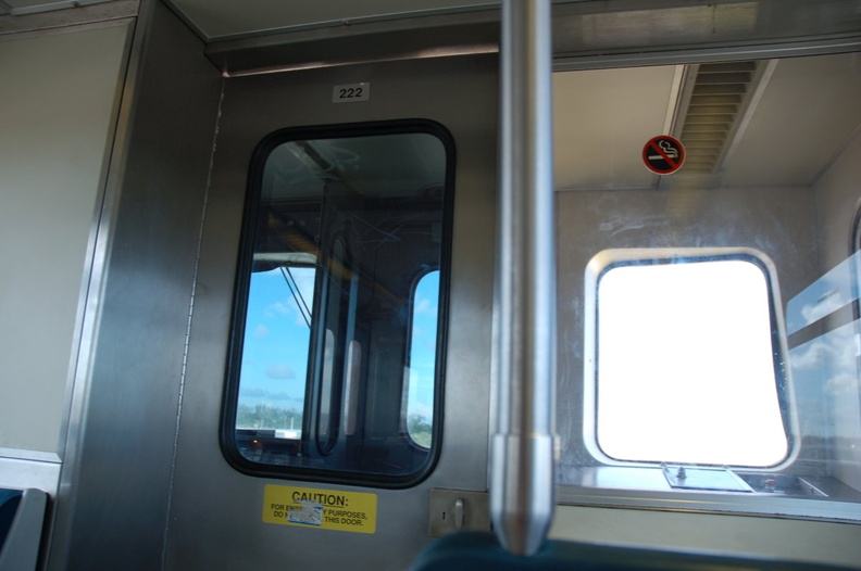 Dual railfan views of the Miami Metrorail cars. Car 222. Photo taken by Brian Weinberg, 9/12/2007. DSC_6704.jpg