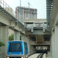Miami Metromover car 16 @ Government Center Station. Photo taken by Brian Weinberg, 9/12/2007.