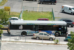 Bus 9957. Photo taken by Brian Weinberg, 9/12/2007.