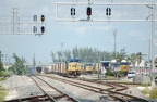 CSX GE C40-8W 7826 @ Hialeah. Photo taken by Brian Weinberg, 9/12/2007.