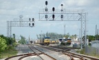 CSX GE C40-8W 7826 @ Hialeah. Photo taken by Brian Weinberg, 9/12/2007.
