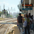 Tri-Rail Metrorail Transfer Station. Photo taken by Brian Weinberg, 9/12/2007.