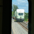 CSX MRW 9101 @ Tri-Rail Golden Glades station. Photo taken by Brian Weinberg, 9/12/2007.