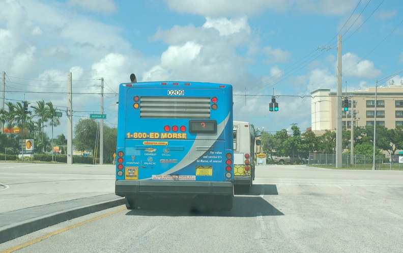 Bus 0209 @ Sheridan Street Station. Photo taken by Brian Weinberg, 9/12/2007. DSC_7105a.jpg