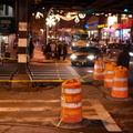 231 St (1). Note the roadwork on Broadway that blocks the crosswalk. Photo taken by Brian Weinberg, 11/21/2007.