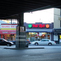 Street level @ 74 St - Broadway and/or Jackson Heights-Roosevelt Avenue (7/E/F/V/G/R). Photo taken by Brian Weinberg, 11/25/2007