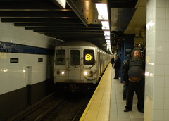 R-46 6244 @ Jackson Heights-Roosevelt Avenue (R). Photo taken by Brian Weinberg, 11/25/2007.