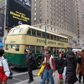 NYCT 2124 "Queen Mary" (ex-Fifth Avenue Coach Company) @ 33 St and 7 Av. Photo taken by Brian Weinberg, 12/19/2007.