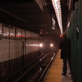 R-9 1802 @ W4 St (V). Note: this is a museum train operating in revenue service during the holiday season. Photo taken by Brian