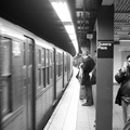 R-4 484 @ Queens Plaza (V). Note: this is a museum train operating in revenue service during the holiday season. Photo taken by
