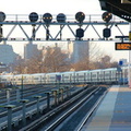 LIRR M-7 @ Woodside. Photo taken by Brian Weinberg, 1/20/2008.