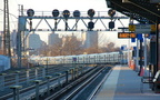 LIRR M-7 @ Woodside. Photo taken by Brian Weinberg, 1/20/2008.