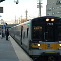 LIRR M-7 7733 @ Woodside. Photo taken by Brian Weinberg, 1/20/2008.