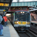 LIRR M-7 7828 @ Woodside. Photo taken by Brian Weinberg, 1/20/2008.