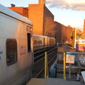 LIRR M-7 7828 @ Flushing - Main St. Photo taken by Brian Weinberg, 1/20/2008.