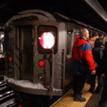 R-62A 2395 @ Times Sq - 42 St (1). Note that the (1) on the express track is making express stops to 14 St. Photo taken by Brian