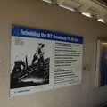 Rebuilding the IRT Broadway-7 Av Line sign @ 242 St-Van Cortlandt Park (1). Photo taken by Brian Weinberg, 3/2/2008.