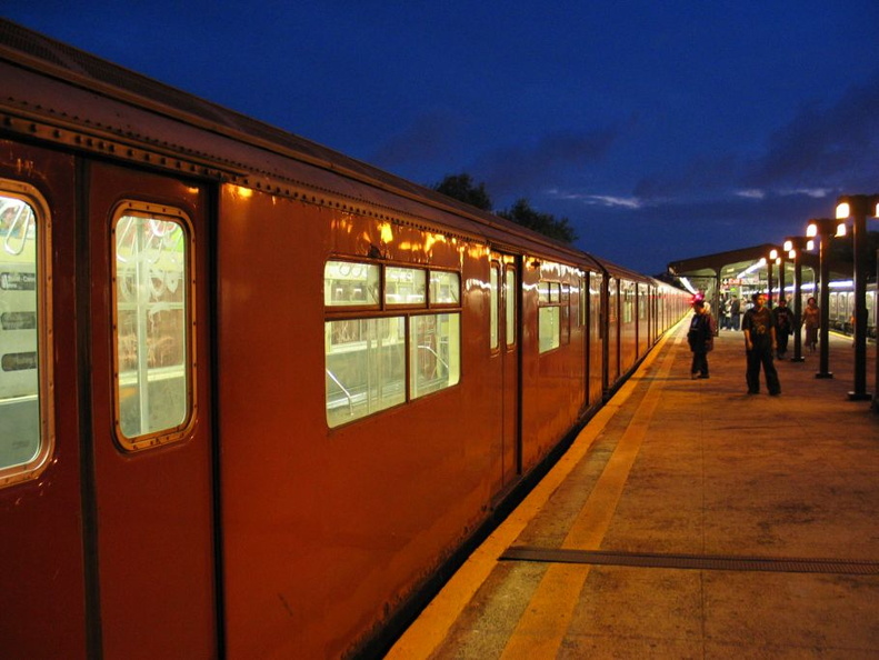 R-36WF 9734 @ Willets Point - Shea Stadium (7). Photo taken by Brian Weinberg, 10/14/2003.