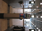 The new turnstiles. Photo taken by Brian Weinberg, 11/24/2003.