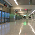Interior of the lower level (outbound trains) of the Federal Circle station.