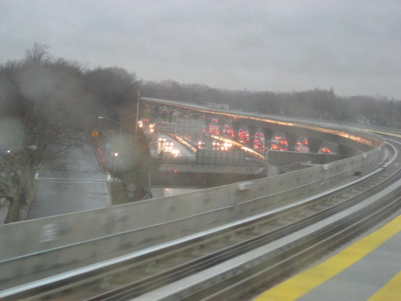 Zooming along the route to Jamaica. (in reality we were going abnormally slow for unknown reasons)