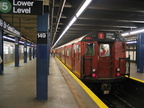 R-33WF 9309 @ 149 St-Grand Concourse on a MOD trip. Photo taken by Brian Weinberg, 12/21/2003.