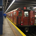 R-33WF 9309 @ 149 St-Grand Concourse on a MOD trip. Photo taken by Brian Weinberg, 12/21/2003.