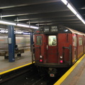 R-33WF 9310 @ 149 St-Grand Concourse on a MOD trip. Photo taken by Brian Weinberg, 12/21/2003.