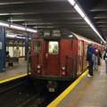 R-33WF 9310 @ 149 St-Grand Concourse on a MOD trip. Photo taken by Brian Weinberg, 12/21/2003.