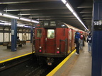 R-33WF 9310 @ 149 St-Grand Concourse on a MOD trip. Photo taken by Brian Weinberg, 12/21/2003.