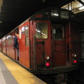 R-33WF 9310 @ Brooklyn Bridge on a MOD trip. Photo taken by Brian Weinberg, 12/21/2003.