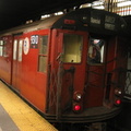 R-33WF 9310 @ Brooklyn Bridge on a MOD trip. Photo taken by Brian Weinberg, 12/21/2003.