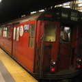 R-33WF 9310 @ Brooklyn Bridge on a MOD trip. Photo taken by Brian Weinberg, 12/21/2003.