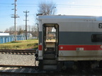 SEPTA Comet II Cab 2408 @ Warminister (R2). Photo taken by Brian Weinberg, 12/29/2003.
