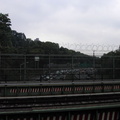 Jamaica Yard, as seen from the MOD train. Photo taken by Brian Weinberg, 6/8/2003.