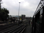 Jamaica Yard, as seen from the MOD train. Photo taken by Brian Weinberg, 6/8/2003.