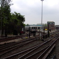 Jamaica Yard, as seen from the MOD train. Photo taken by Brian Weinberg, 6/8/2003.