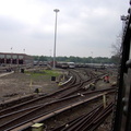 Jamaica Yard, as seen from the MOD train. Photo taken by Brian Weinberg, 6/8/2003.