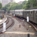 Jamaica Yard, as seen from the MOD train. Photo taken by Brian Weinberg, 6/8/2003.