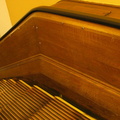 Escalator 87 @ Macy's. This one has wooden sides and wooden steps. Photo taken by Brian Weinberg, 1/11/2004.