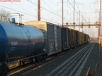 NEC Freight Train @ Edison, NJ. Photo taken by Brian Weinberg, 2/13/2004.