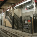 Outbound platforms of the Newark City Subway @ Newark Penn Station. Photo taken by Brian Weinberg, 2/16/2004.