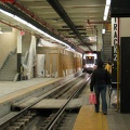 NJT NCS LRV 109A. Outbound platforms of the Newark City Subway @ Newark Penn Station. Photo taken by Brian Weinberg, 2/16/2004.