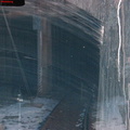 Entering the portal @ Newark City Subway. Photo taken by Brian Weinberg, 2/16/2004.