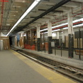 Newark City Subway inbound platforms @ Newark Penn Station. Photo taken by Brian Weinberg, 2/16/2004.