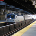 Amtrak AEM7 944 @ Newark Penn Station. Photo taken by Brian Weinberg, 2/16/2004.
