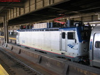 Amtrak AEM7 944 @ Newark Penn Station. Photo taken by Brian Weinberg, 2/16/2004.