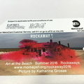 "Rockaway! Art at the Beach" Metrocard Summer 2016