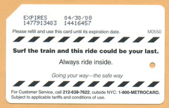 Safety Series: Surf the train and this ride could be your last. Always ride inside.